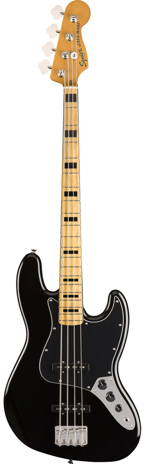SQUIER CLASSIC VIBE '70S JAZZ BASS MN, BLACK - RECONDITIONNE